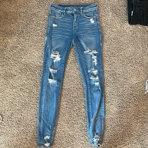 American eagle Hi rise jeggings size 2